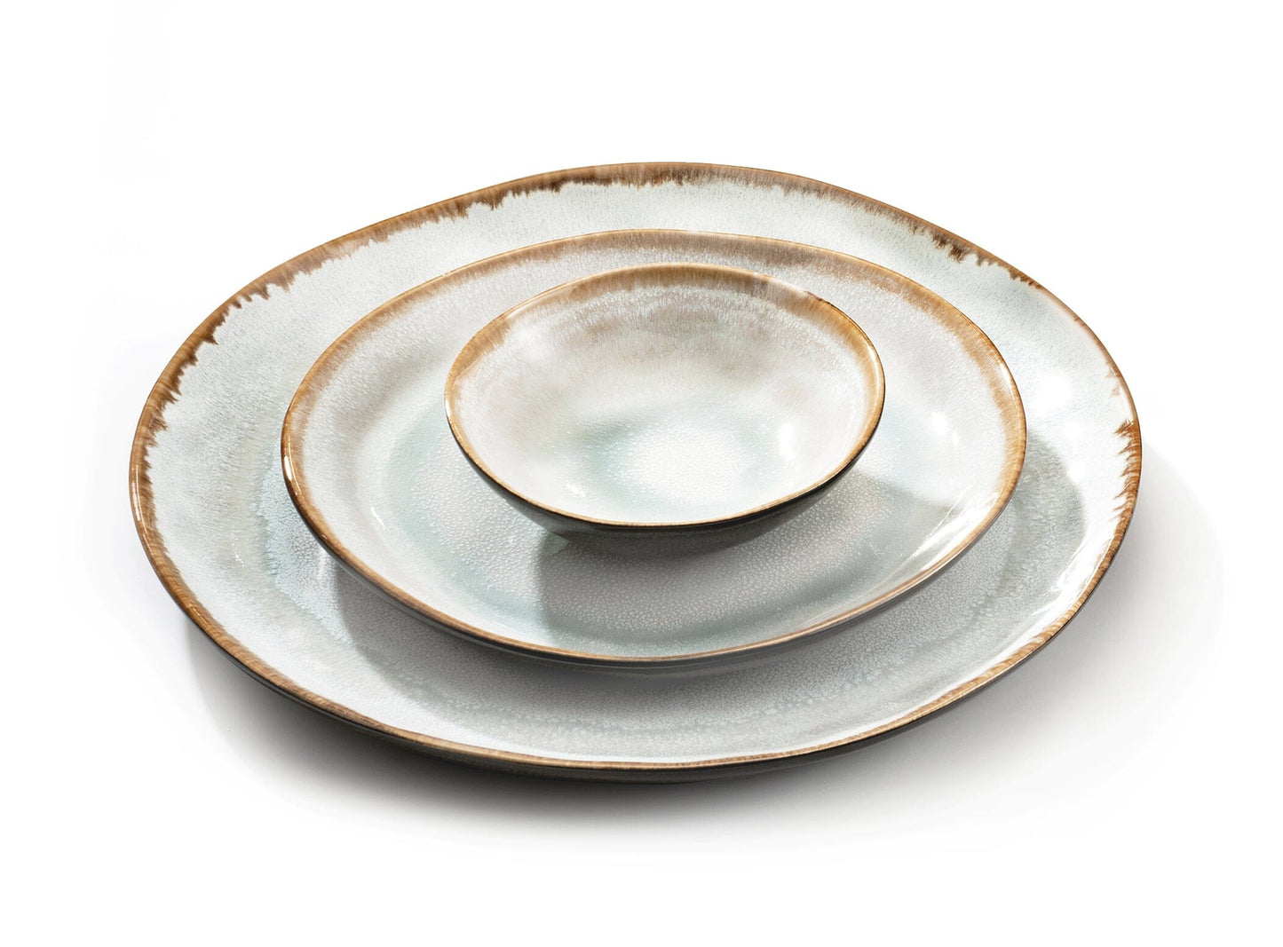 Medard de Noblat - Shadow Aqua Kleine Kommen 12 cm (set van 6) Kommen Medard de Noblat