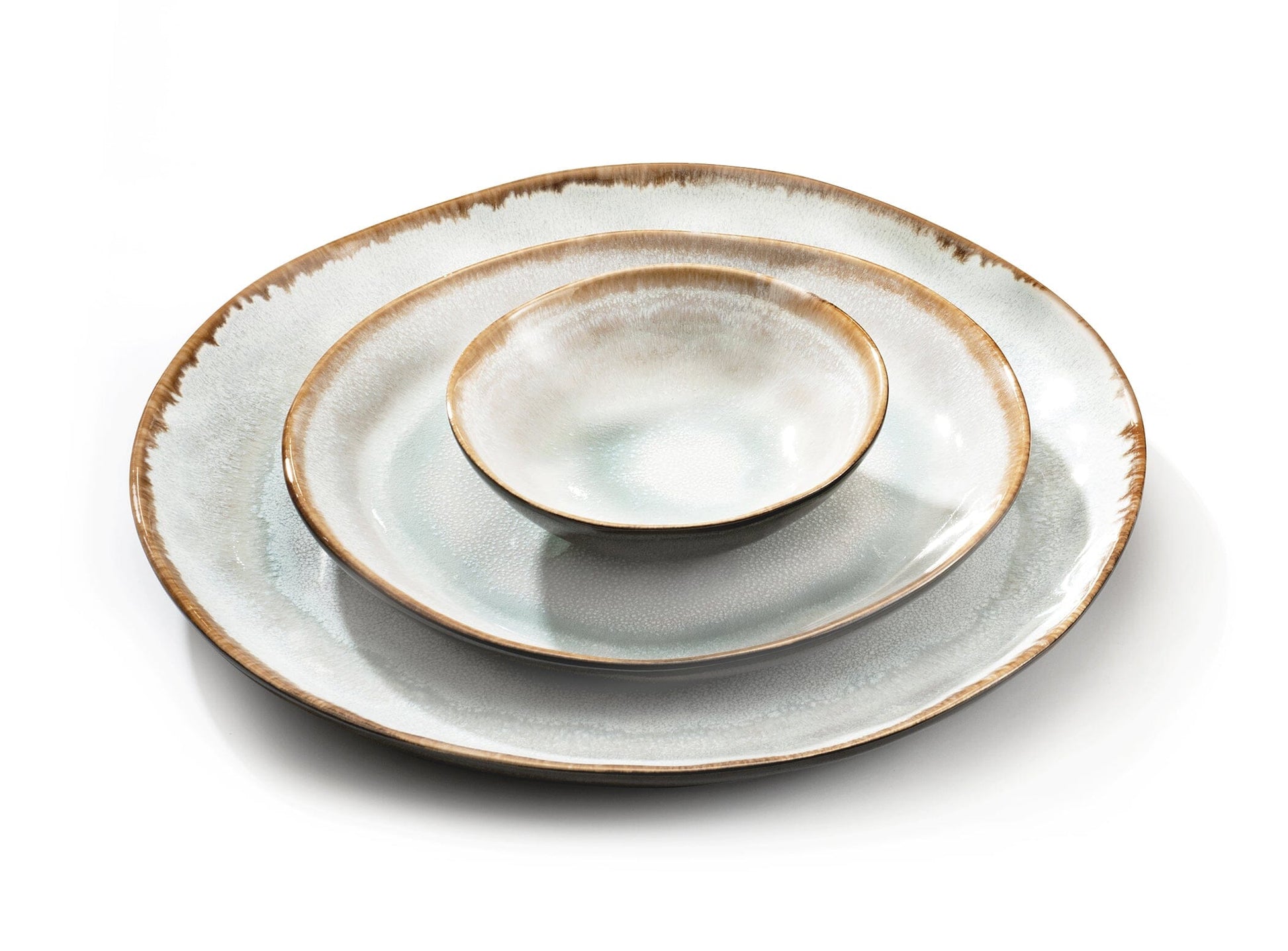 Medard de Noblat - Shadow Aqua Kleine Kommen 12 cm (set van 6) Kommen Medard de Noblat