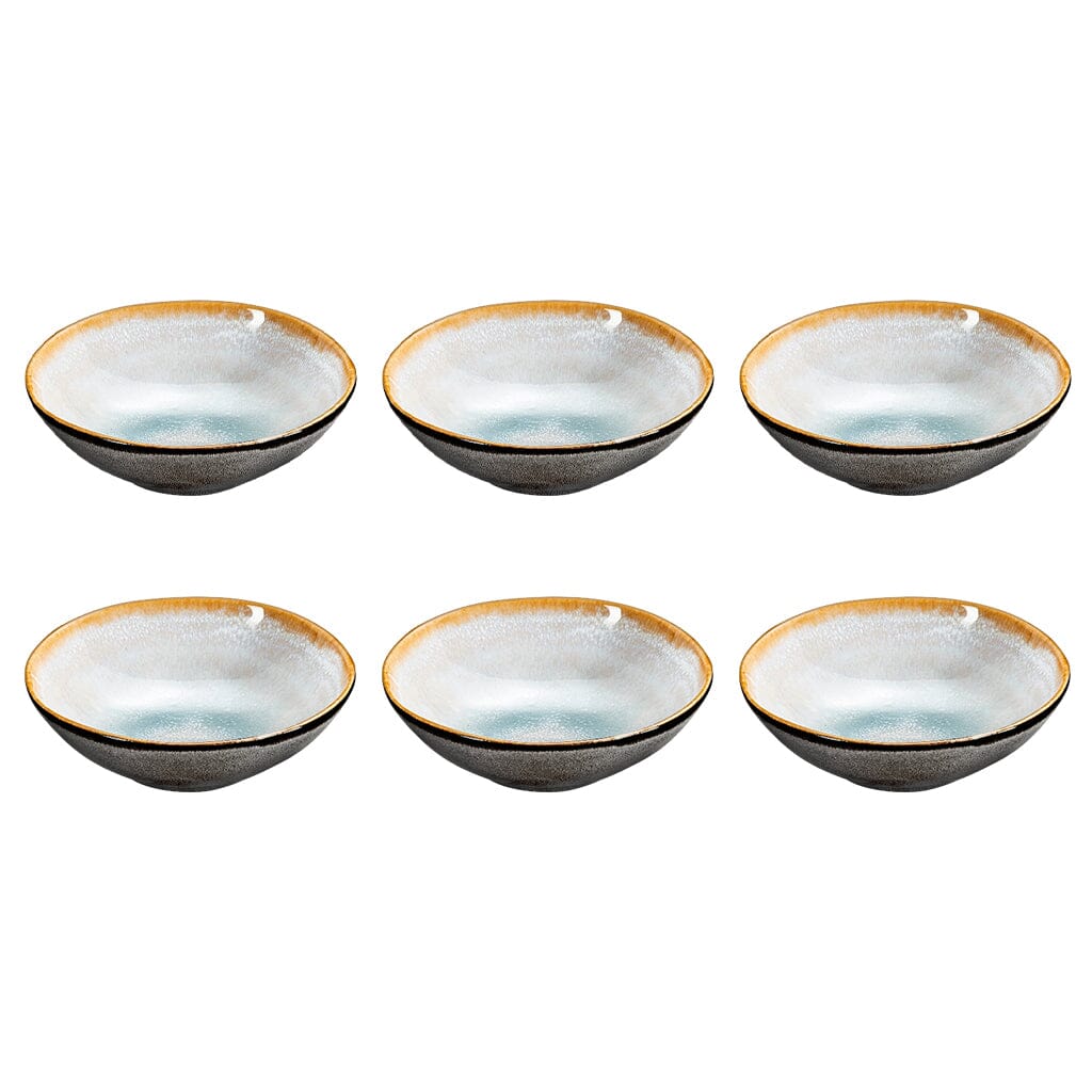 Medard de Noblat - Shadow Aqua Kleine Kommen 12 cm (set van 6) Kommen Medard de Noblat