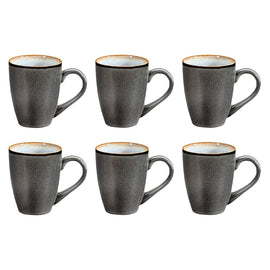 Medard de Noblat - Shadow Aqua Mok 30 cl (set van 6) Medard de Noblat - Shadow Aqua Mok 30 cl (set van 6) Mokken Medard de Noblat