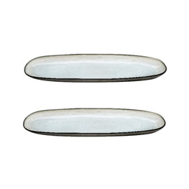 Medard de Noblat - Shadow Nacre Grote Serveerschaal 35.5 x 14 cm (set van 2) Medard de Noblat - Shadow Nacre Grote Serveerschaal 35.5 x 14 cm (set van 2) Serveerschaal Medard de Noblat