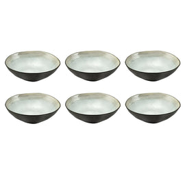 Medard de Noblat - Shadow Nacre Soepkom 19.5 cm (set van 6) Medard de Noblat - Shadow Nacre Soepkom 19.5 cm (set van 6) Soepkommen Medard de Noblat