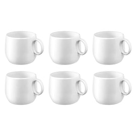 Medard de Noblat - Yaka White Koffie & Theekop 20 cl (set of 6) Medard de Noblat - Yaka White Koffie & Theekop 20 cl (set of 6) Koffie/Theekoppen Medard de Noblat