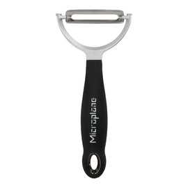 Microplane - Professional Dunschiller Y-model Glad - Zwart Microplane - Dunschiller Y-model glad zwart/rvs Microplane