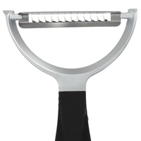 Microplane - Dunschiller Y-model julienne zwart/rvs Microplane