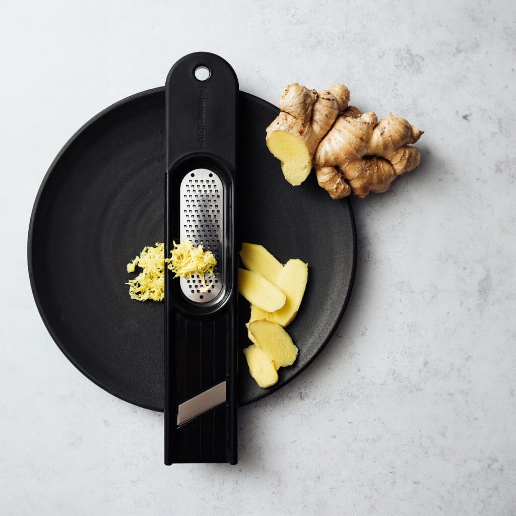 Microplane - Gember Tool 3-in-1 Zwart Rasp Microplane