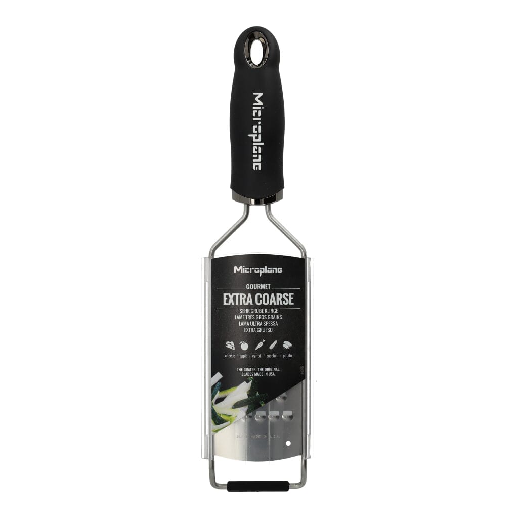 Microplane - Gourmet Rasp Extra Grof - Zwart Rasp Microplane