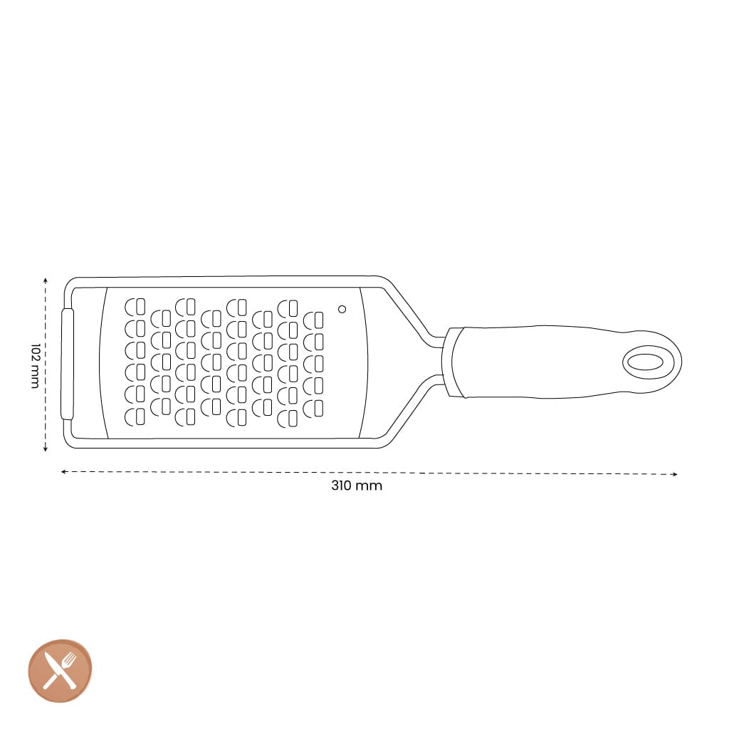 Microplane - Rasp extra grof/extra breed Rasp Microplane