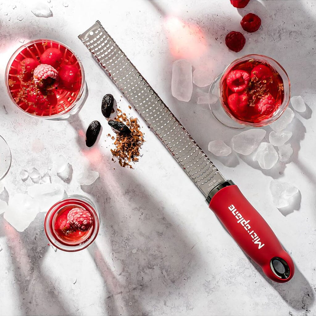 Microplane - Rasp Zesteur Pomegranate Rood Rasp Microplane