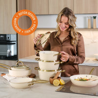 Cook & Pan Vanilla Koekenpan 28 cm