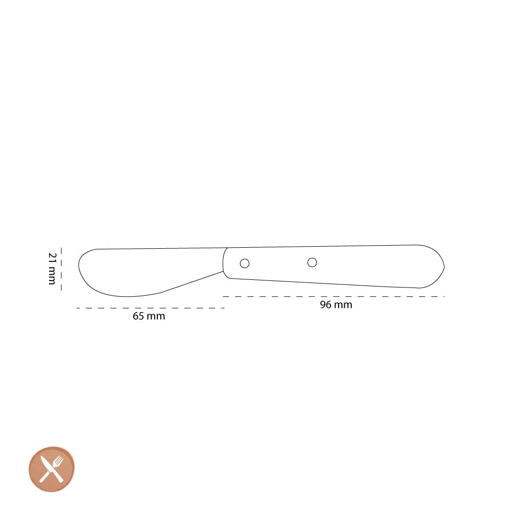 Opinel - Botermes N°117, Tangerine Opinel