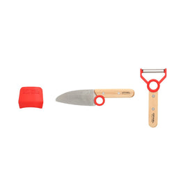 Opinel - Le Petit Chef Kinder Keukenset 3-delig Opinel - Kinderkeukenset, Opinel Le Petit Chef, 3-delig Opinel