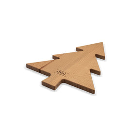 OVAL - Puur Hout | Beuken Kerstboom serveerplank 35 cm Oval - Puur Hout | Beuken Kerstboom plank 35 cm Oval Kitchenware
