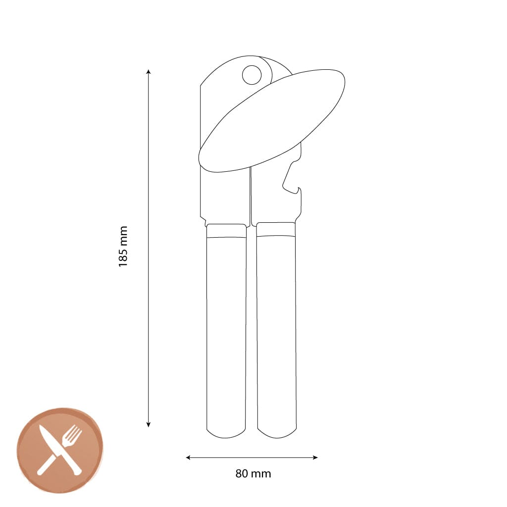 Ouvre-boîte OXO en acier inoxydable