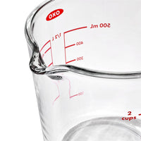 OXO Maatkan met deksel glas, 500 ml OXO