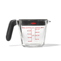 OXO Maatkan met deksel glas, 500 ml OXO