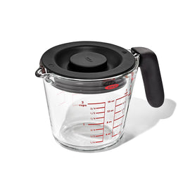 OXO - Maatbeker met deksel glas, 500 ml OXO Maatkan met deksel glas, 500 ml OXO