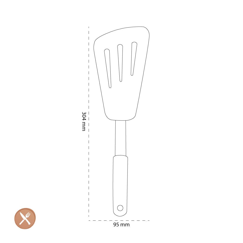 OXO - Omeletspatel siliconen, 30 cm Spatel OXO