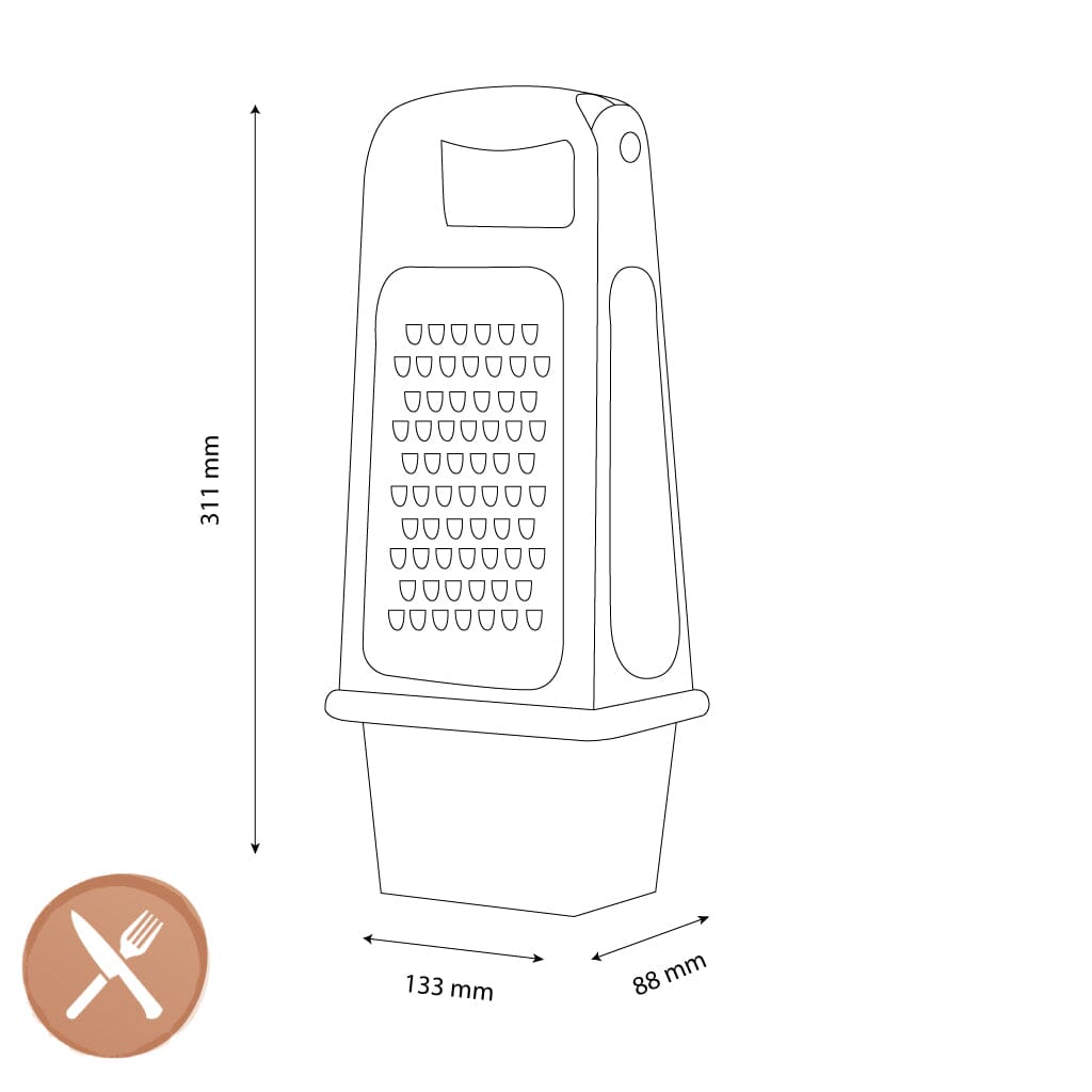 OXO - Râpe avec réservoir OXO