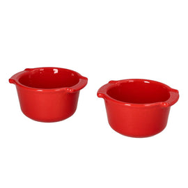 Peugeot - Appolia Duo Ramequins 11cm Rood Peugeot - Appolia Duo Ramequins 11cm Rood Ovenschaal Peugeot