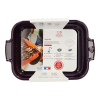 Peugeot - Appolia Ovenschaal Rechthoekig 32 cm Aubergine Ovenschaal Peugeot