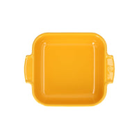 Peugeot - Appolia Ovenschaal Vierkant 21 cm Saffraangeel Ovenschaal Peugeot