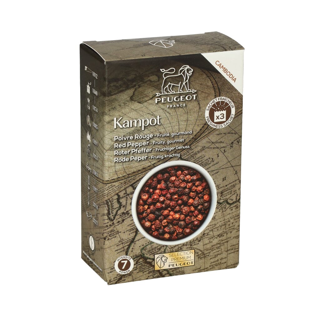 Peugeot - Kampot Rode Peper 60g Peper Peugeot