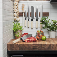 Satake - Knife Rack Magnetic 35 cm Walnut Satake