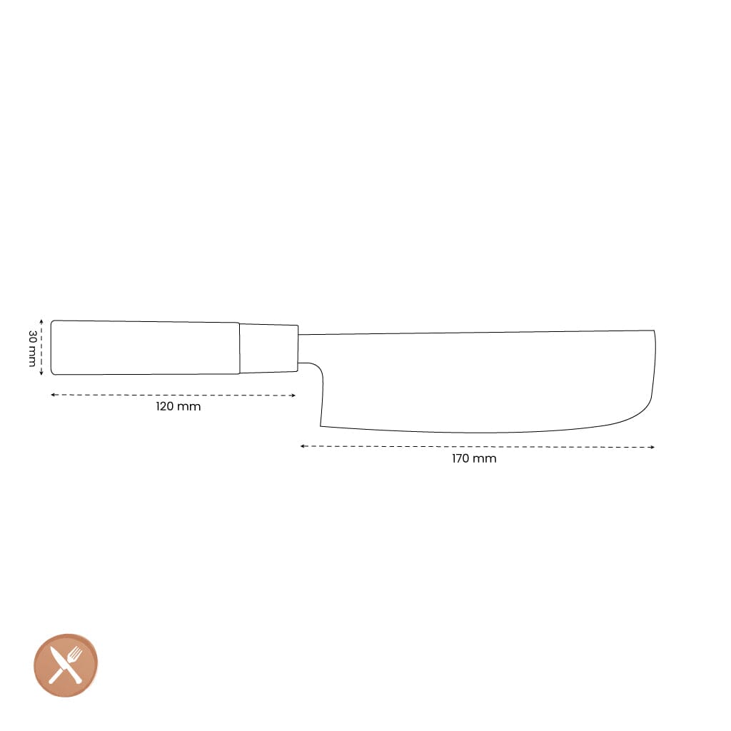 Satake - Vegetable chopper 17 cm Satake