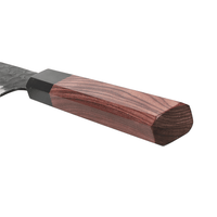 Shinrai Japan - Kurayami Damascus Koksmes 20 cm Koksmes Shinrai Japan
