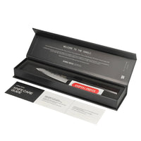 Couteaux Shinrai - Édition Blackout, Couteau d'office Damas 8 cm