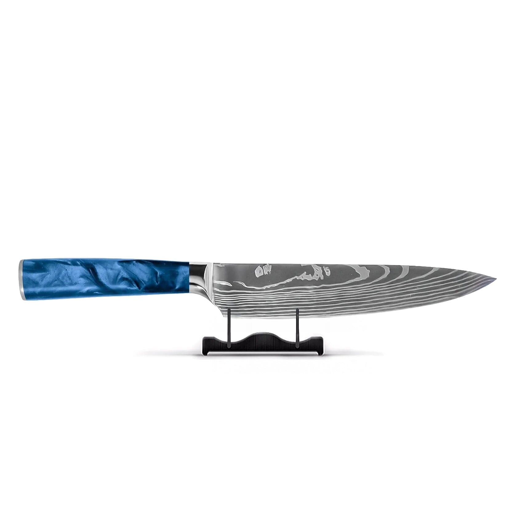koksmes damascus print - Expoxy Sapphire – Kookgigant