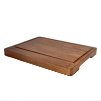 Shinrai Knives - Luxe Snijplank Acaciahout Type 1 - Bundel Houten snijplank Shinrai Knives