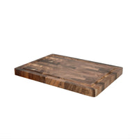 Planche à découper de luxe en noyer massif (bois de bout) - Coffret Shinrai Knives - Ensemble de planches à découper en bois Shinrai Knives