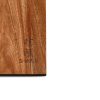 Couteaux Shinrai - Bloc magnétique rotatif pour couteaux - Bloc magnétique pour couteaux en bois d'acacia - Couteaux Shinrai