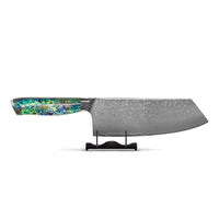 Couteaux Shinrai - Couteau Nakiri Damas en nacre, 20 cm, Nakirimes Shinrai