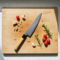 Shinrai Knives - Takumi Kaza 3-delige Damascus Messenset - Koksmes + Broodmes + Schilmes Messenset Shinrai Knives