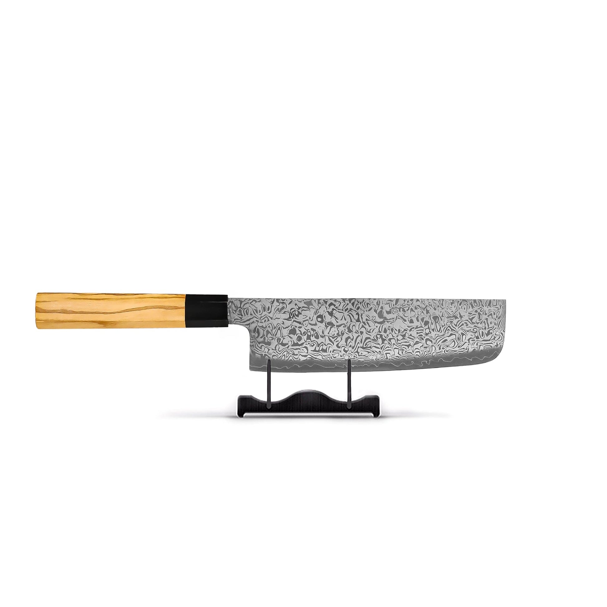 Shinrai Knives - Takumi Kaza 5-delige Damascus Messenset - Koksmes + Broodmes + Nakiri + Officemes + Schilmes Messenset Shinrai Knives