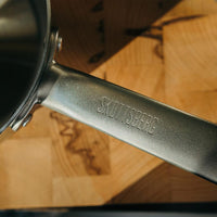 Skottsberg - Stainless Steel Steelpan 18 cm met deksel Steelpan Skottsberg