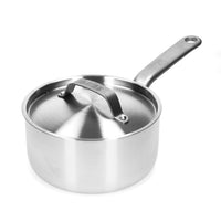 Skottsberg - Stainless Steel Steelpan 18 cm met deksel Steelpan Skottsberg