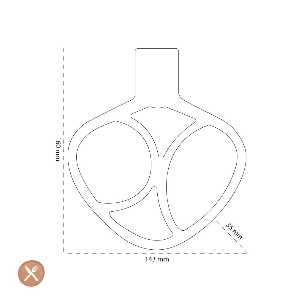 Smeg - Accessoires | Platte menghaak Menghaak Smeg