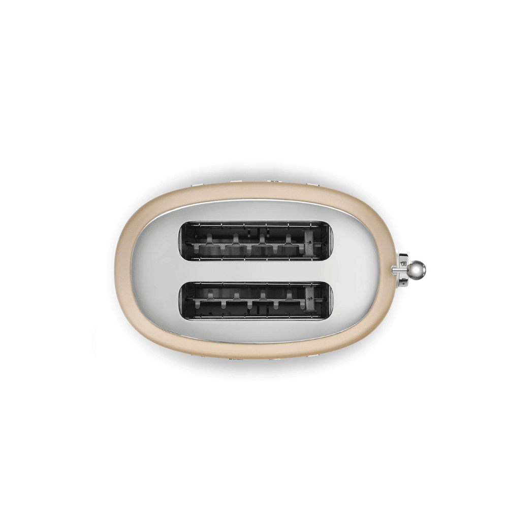 Smeg - Broodrooster | Chamapgne | Toaster 2x2 Smeg