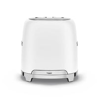 Smeg - Broodroosters | Mat Wit | Jaren 50 | Toaster 2x2 Broodrooster Smeg