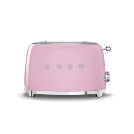 Smeg - Broodroosters | Roze | Jaren 50 | Toaster 2x2 Smeg - Broodroosters | Roze | Jaren 50 | Toaster 2x2 Broodrooster Smeg