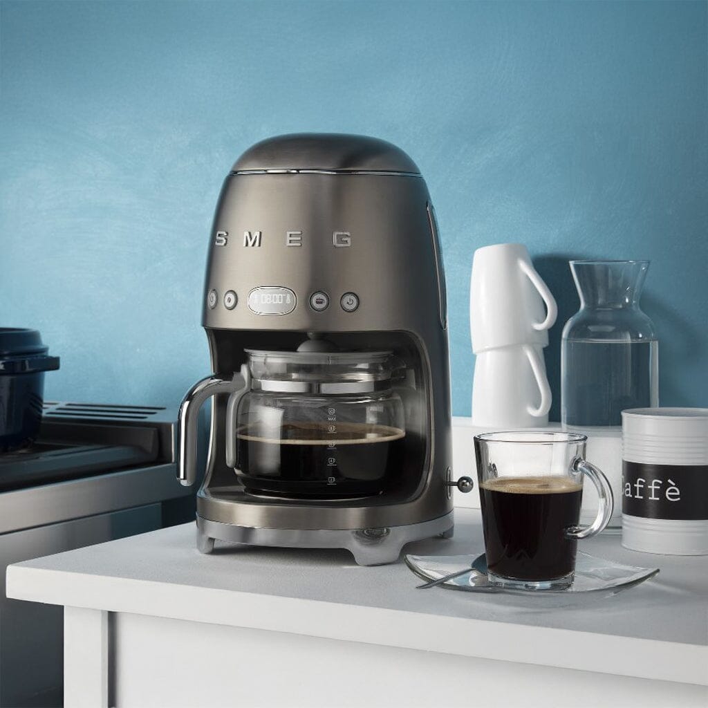 Smeg - Filterkoffiemachine | Zwart | Jaren 50 | Filterkoffiemachine Filterkoffiemachine Smeg