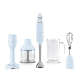 Smeg - Staafmixer | Pastelblauw | Jaren 50 | Staafmixer met accessoires + Smeg - Staafmixer | Pastelblauw | Jaren 50 | Staafmixer met accessoires | Plus pakket Staafmixer Smeg