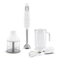Smeg - Staafmixer | Wit | Jaren 50 | Staafmixer met accessoires Staafmixer Smeg