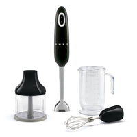Smeg - Staafmixer | Zwart | Jaren 50 | Staafmixer met accessoires Staafmixer Smeg