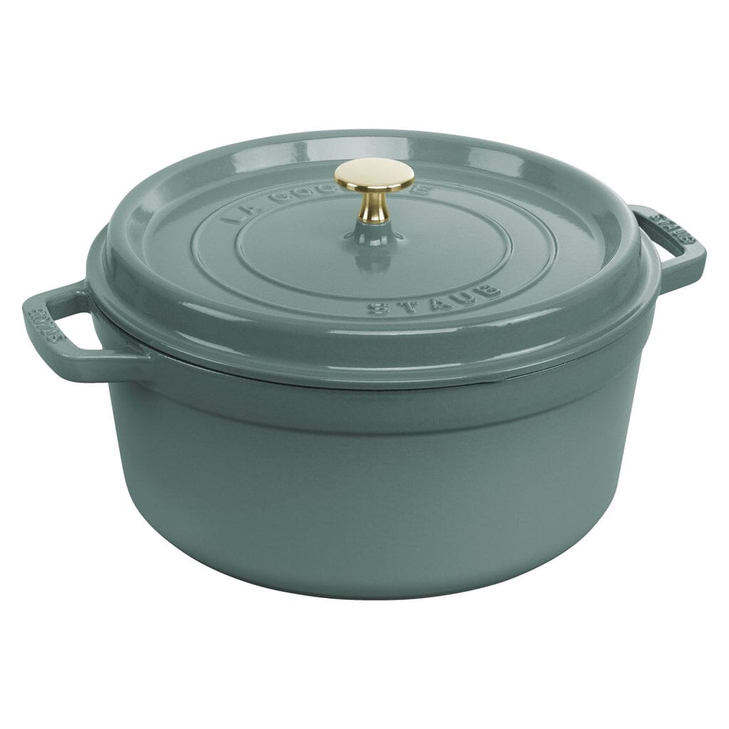 Staub - La Cocotte Braadpan 26 cm - Eucalyptus – Kookgigant