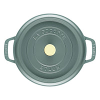 Staub - Ronde cocotte 24 cm - eucalyptus Staub